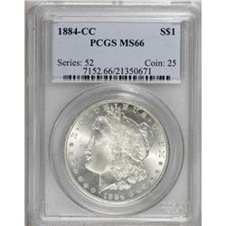 1884-CC $1 MS66 PCGS