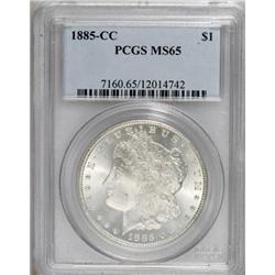 1885-CC $1 MS65 PCGS