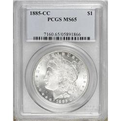 1885-CC $1 MS65 PCGS