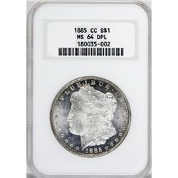 1885-CC $1 MS64 Deep Mirror Prooflike NGC