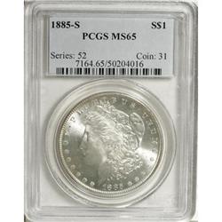 1885-S $1 MS65 PCGS