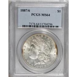1887/6 $1 MS64 PCGS