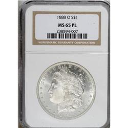 1888-O $1 MS65 Prooflike NGC