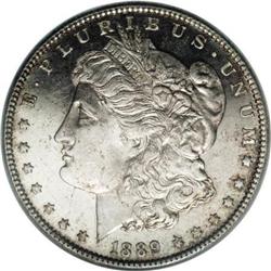 1889 $1 MS64 Deep Mirror Prooflike NGC