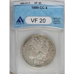 1889-CC $1 VF20 ANACS