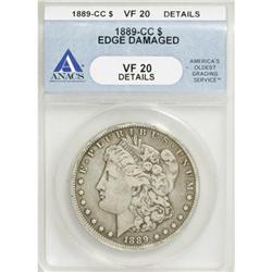 1889-CC $1 VF20 ANACS