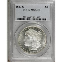 1889-O $1 MS64 Prooflike PCGS