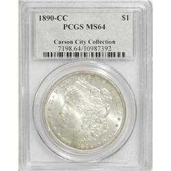 1890-CC $1 MS64 PCGS