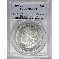1890-CC $1 MS64 Prooflike PCGS
