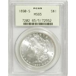 1890-S $1 MS65 PCGS