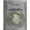 Image 1 : 1891-CC $1 MS64 Prooflike PCGS