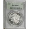 Image 1 : 1891-CC $1 MS61 Deep Mirror Prooflike PCGS