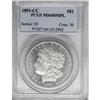 Image 3 : 1891-CC $1 MS64 Deep Mirror Prooflike PCGS