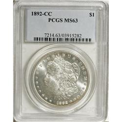 1892-CC $1 MS63 PCGS