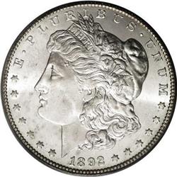 1892-CC $1 MS64 PCGS