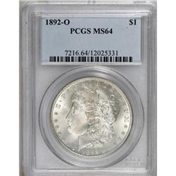 1892-O $1 MS64 PCGS
