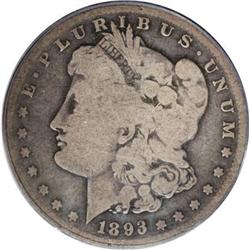 1893-S $1 Good 4 PCGS