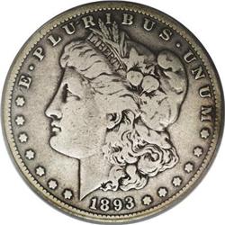 1893-S $1 Fine 12 ICG