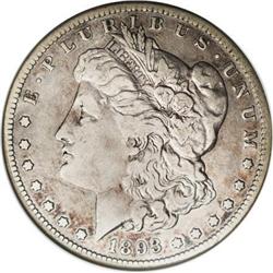 1893-S $1 VF20 NGC