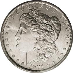 1901 $1 MS63 PCGS