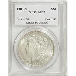 1903-S $1 AU53 PCGS
