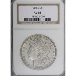 1903-S $1 AU53 NGC