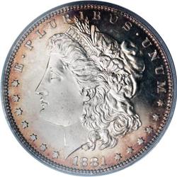 1881 $1 PR64 PCGS
