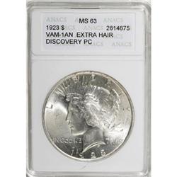 1923 $1 VAM-1AN Discovery Piece MS63 ANACS