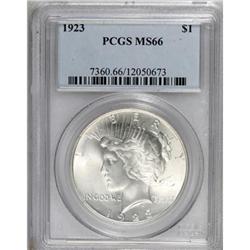 1923 $1 MS66 PCGS