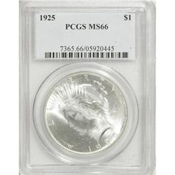 1925 $1 MS66 PCGS