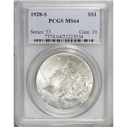 1928-S $1 MS64 PCGS