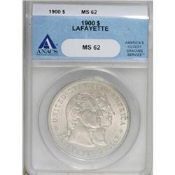 1900 $1 Lafayette Dollar MS62 ANACS