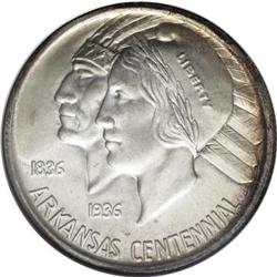 1937 50C Arkansas MS66 NGC