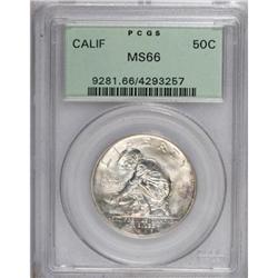1925-S 50C California MS66 PCGS
