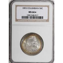 1893 50C Columbian MS66 NGC