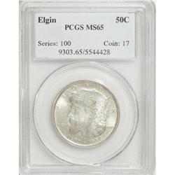 Elgin; 1936 Rhode Island; York; all MS65 PCGS