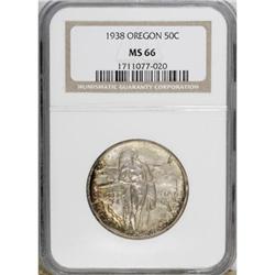 1938 SET Oregon PDS Set MS66 NGC