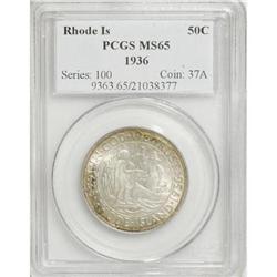 1936 and 1936-D Rhode Island, York, MS65 PCGS