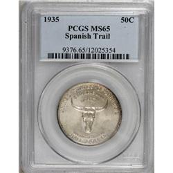 1935 50C Spanish Trail MS65 PCGS