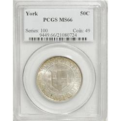 1936 50C York MS66 PCGS