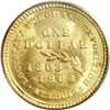 Image 2 : 1903 G$1 Louisiana Purchase/Jefferson MS67 PCGS