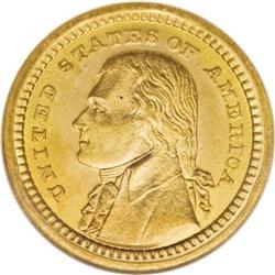 1903 G$1 Louisiana Purchase/Jefferson MS67 NGC