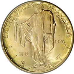 1926 $2 1/2 Sesquicentennial MS66 PCGS