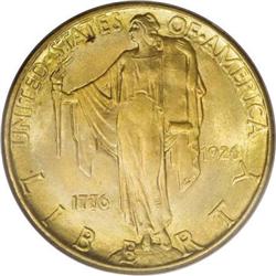 1926 $2 1/2 Sesquicentennial MS66 PCGS