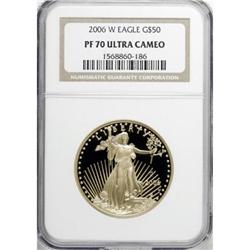 2006-W G$50 One-Ounce Gold PR70 Ultra Cameo NGC