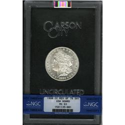 1880-CC $1 8/7 Reverse of 1878 MS63 NGC