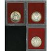 Image 2 : Lot of Three Paramount-Certified Silver Dollars