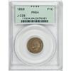 Image 3 : 1859 Indian Cent, Judd-228 PR64 PCGS