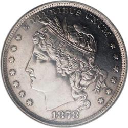 1878 $1 Goloid Metric Dollar, Judd-1564,