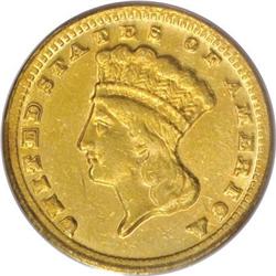 1859-C G$1 AU58 PCGS